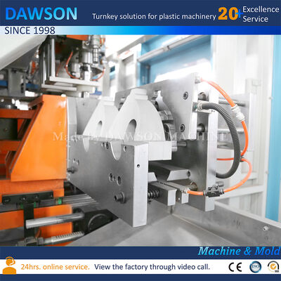 Vollständig elektrische Doppelstation HDPE 3L 5L Kanister-Extrusionsblasformmaschine