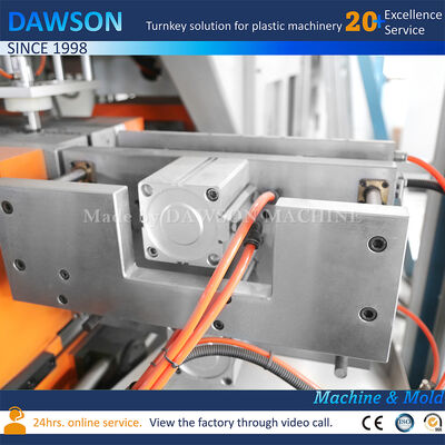 Vollständig elektrische 5L HDPE Waschmittelflaschen Blasformmaschine Drei-Düsen-Extrusionsblasformmaschine
