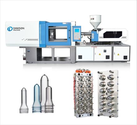 Hochproduktive hydraulische PET-Preform-Spritzgießmaschine mit 720 mm Säulenabstand